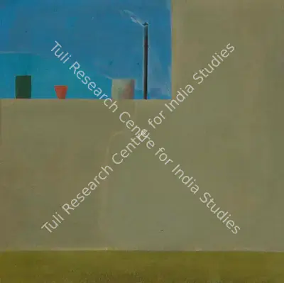Atul Dodiya (Artist), Winter Light, 1987, Painting