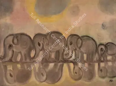 K.H. Ara (Artist), Still Life, 1969, Painting