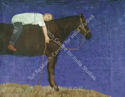 G.R. Iranna (Artist), Infinity Night, 2006, Painting