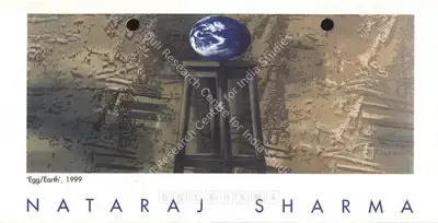 Nataraj Sharma (Artist), Natraj Sharma, 2000, Solo Exhibition Invitation