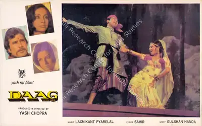 Kay Gee (Cinematographer), Daag, 1973, Lobby Card