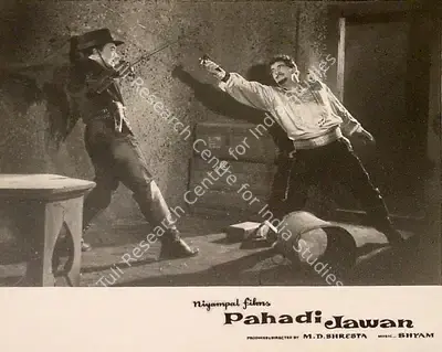 M.D. Shresta (Producer), Pahadi Jawan, 1964, Lobby Card