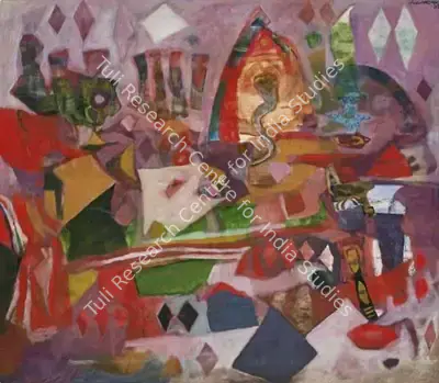 Achutan Kudallur (Artist), Untitled, 1989, Painting