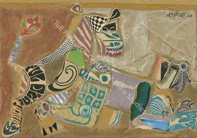 Gujral, Satish (Artist). Untitled, 1968 | Graphic Art, Ch.NeY/12.09.12, 1968