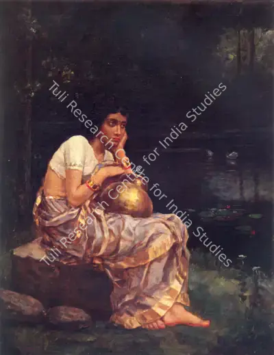 Hemendranath Mazumdar (Artist), Untitled, 1935, Painting
