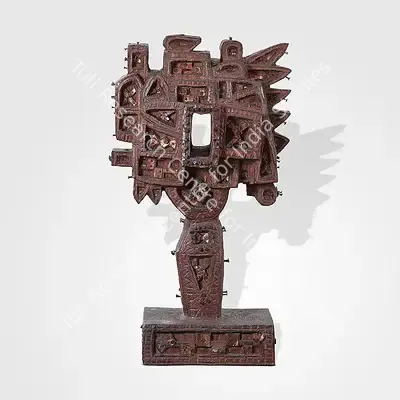 Bhagat, Dhanraj (Artist). Untitled (Monarch), n.d. | Sculpture, Sa.Onl/20.06.13, 2013 · Saffronart