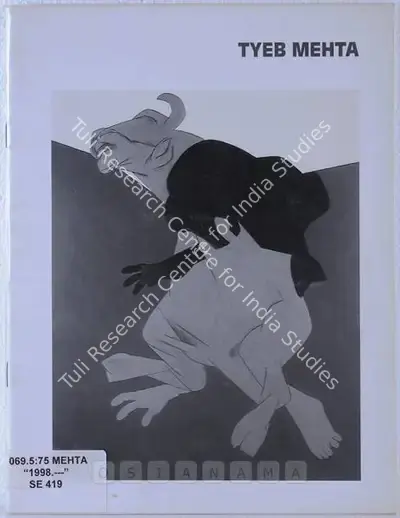 Tyeb Mehta (Artist), Tyeb Mehta, 1998, Solo Exhibition Catalogue