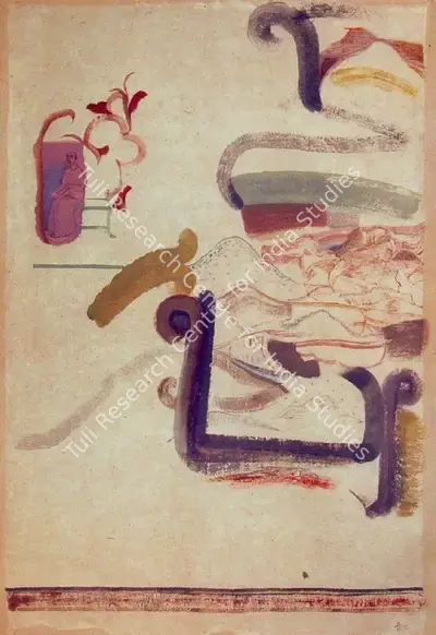 Nilima Sheikh (Artist), Hill Town Recollections, Painting