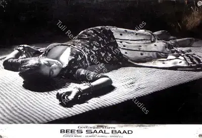 Marshal Braganza (Cinematographer), Bees Saal Baad, 1962, Lobby Card