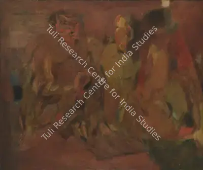 Tyeb Mehta (Artist), Untitled, 1966, Painting