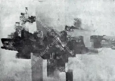 Baburao Sadwelkar (Artist), Submarine, Painting