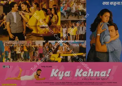 Kumar S. Taurani (Producer), Kya Kehna, 2000, Lobby Card