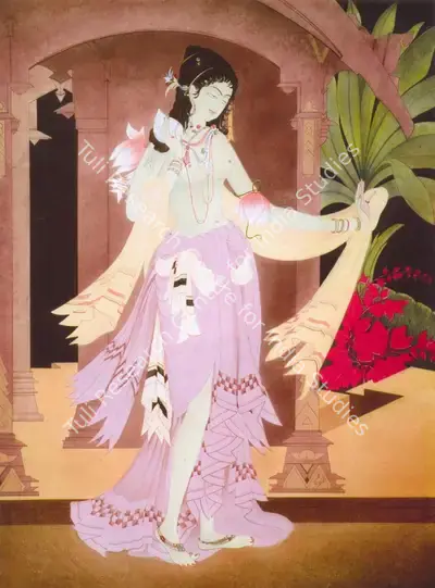 M.A.R. Chughtai (Artist), Untitled, Painting