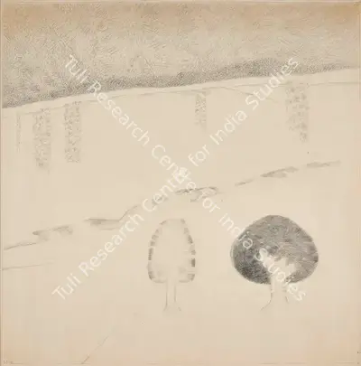 Patel, Gieve (Artist). Untitled, n.d. | Drawing, Pu.Onl/24.07.25, 2025 · Pundole