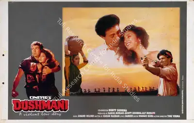 Aly Morani (Producer), Dushmani, 1996, Lobby Card