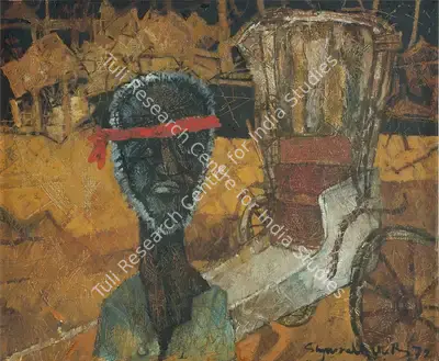 Shyamal Dutta Ray (Artist), Untitled, 1972, Painting