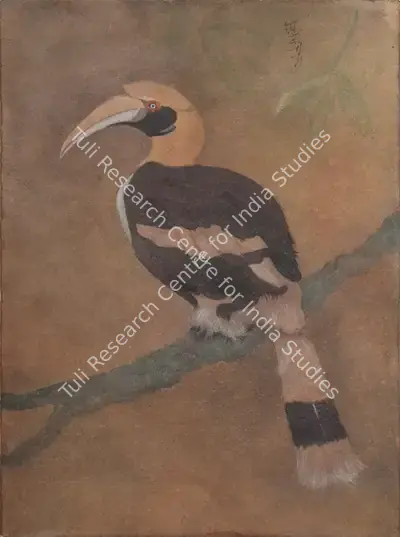 Abanindranath Tagore (Artist), Bird, 1919, Painting