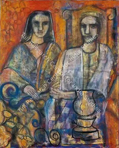 Rini Dhumal (Artist), Untitled, Painting
