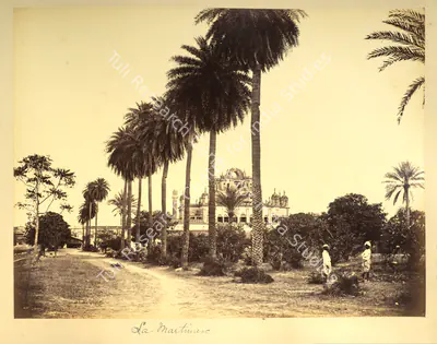 William Baker (Photographer), La Martiniere, Lucknow, 1865, Antiquarian Photograph
