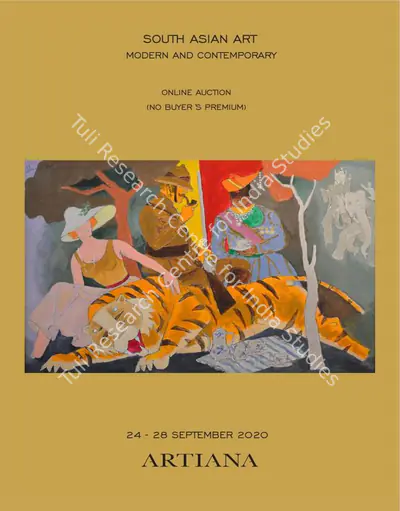 Artiana (Auction House), South Asian Art, 2020, Auction Catalogue