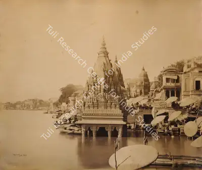 Studio V. & E. Pont (Photographic Studio), Benares, Antiquarian Photograph