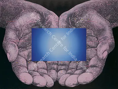 Prasanta Sahu (Artist), A Handful of Sky, 2008, Painting