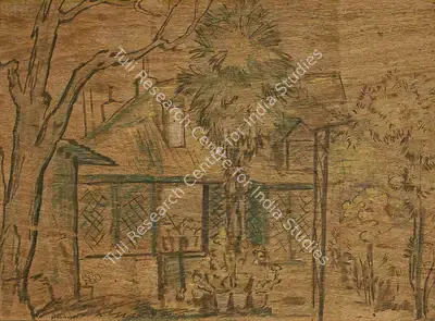 K.K. Hebbar (Artist), Untitled, 1960, Painting