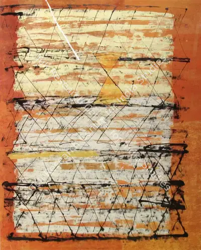 S. Harshavardhana (Artist), Untitled, Painting