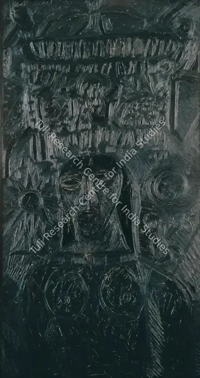 Souza, F.N. (Artist). Mystical Ebony. Oil on canvas, 1965 | Painting | FineArts | 00599433