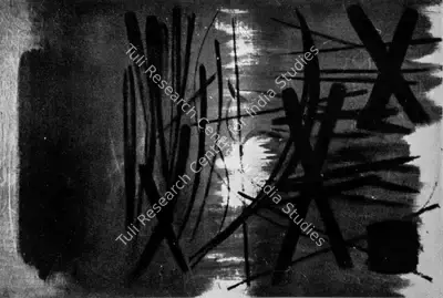Hans Hartung (Artist), Nocturne, 1949, Painting