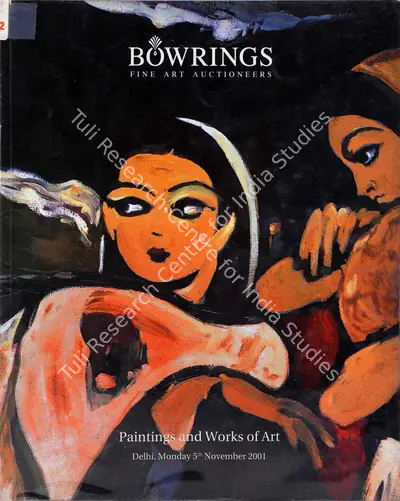 Bowrings (Auction House), Auction of Paintings and Works of Art, 2001, Auction Catalogue