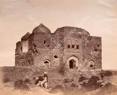 Felice Beato (Photographer), Mosque piquet, 1858, Antiquarian Photograph