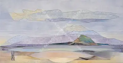 Jehangir Sabavala (Artist), Untitled, 1998, Painting