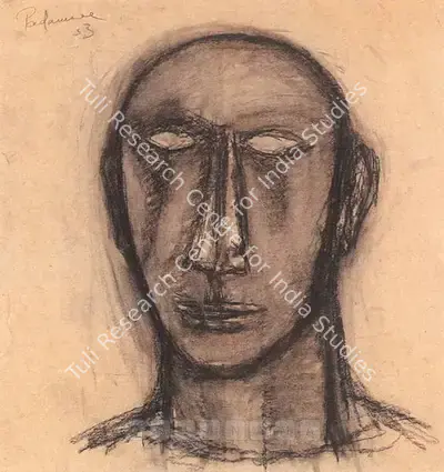 Akbar Padamsee (Artist), Untitled, 1953, Drawing