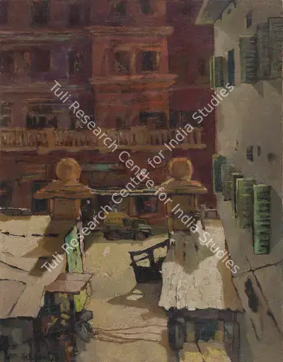 Bikash Bhattacharjee (Artist), Untitled, 1961, Painting