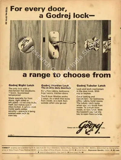Rajmohan Gandhi (Chief Editor), Himmat, 1975, Magazine