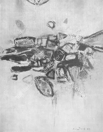 G.R. Santosh (Artist), The Pull, 1962, Painting