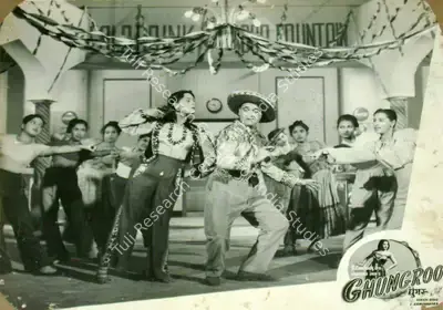 Hiren Bose (Director), Ghungroo, 1952, Lobby Card