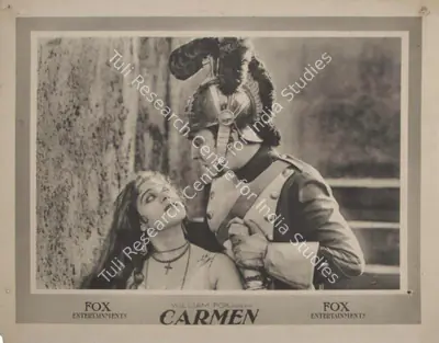 Raoul Walsh (Director), Carmen, 1915, Lobby card