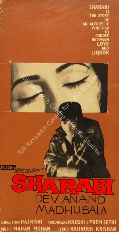 Prem Sethi (Producer), Sharabi, 1964, Song-Synopsis Booklet