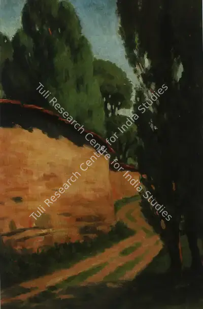 Amrita Sher-Gil (Artist), Untitled (Zebegeny Landscape), 1931, Painting