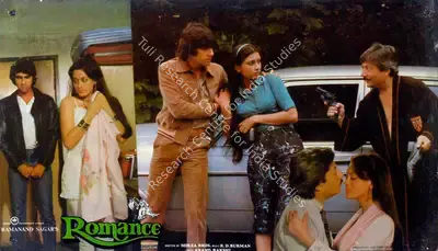 Ramanand Sagar (Producer), Romance, 1983, Lobby Card