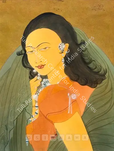 M.A.R. Chughtai (Artist), Untitled, Painting