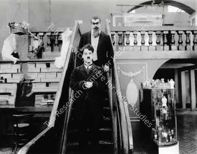 Roland Totheroh (Cinematographer), The Floorwalker, 1916, Photographic Still