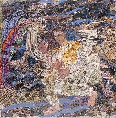 Jayashree Chakravarty (Artist), Untitled, 1995, Painting