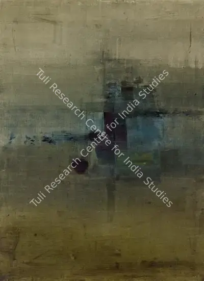 Mohamedi, Nasreen (Artist). Untitled. Oil on canvas board, c.1963 | Painting  | 00866445