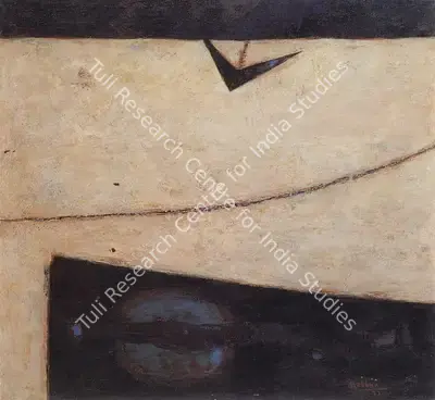 K.K. Hebbar (Artist), Search, 1972, Painting