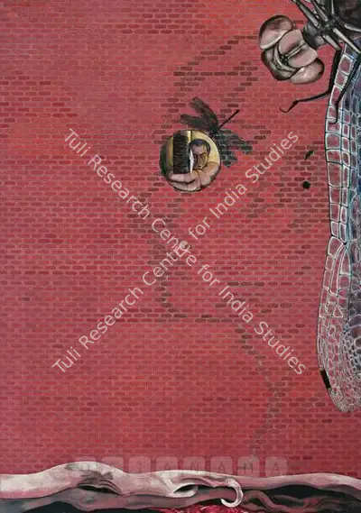 Anandajit Ray (Artist), Transficks, Painting