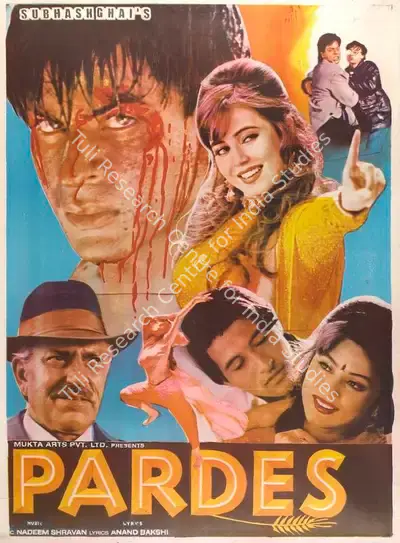 Subhash Ghai (Producer), Pardes, 1997, Full Sheet Poster