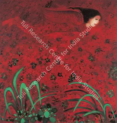Gogi Saroj Pal (Artist), Homecoming Series, 1990, Painting